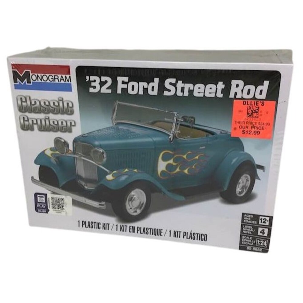 Monogram '32 Ford Street Rod Classic Cruiser Level 4 1:24 0882 NEW